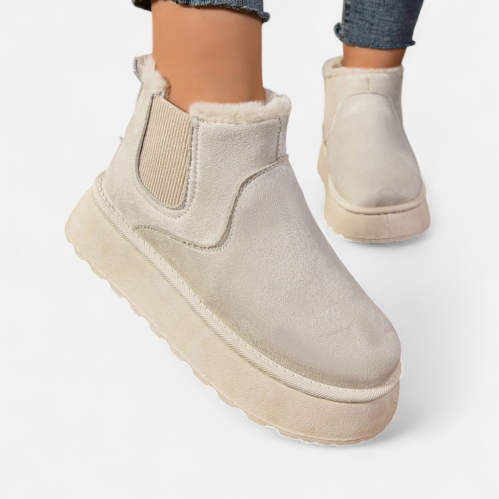 Rauvain | Bottines En Daim À Doublure Chaude Pour Femme – Élégance Hivernale