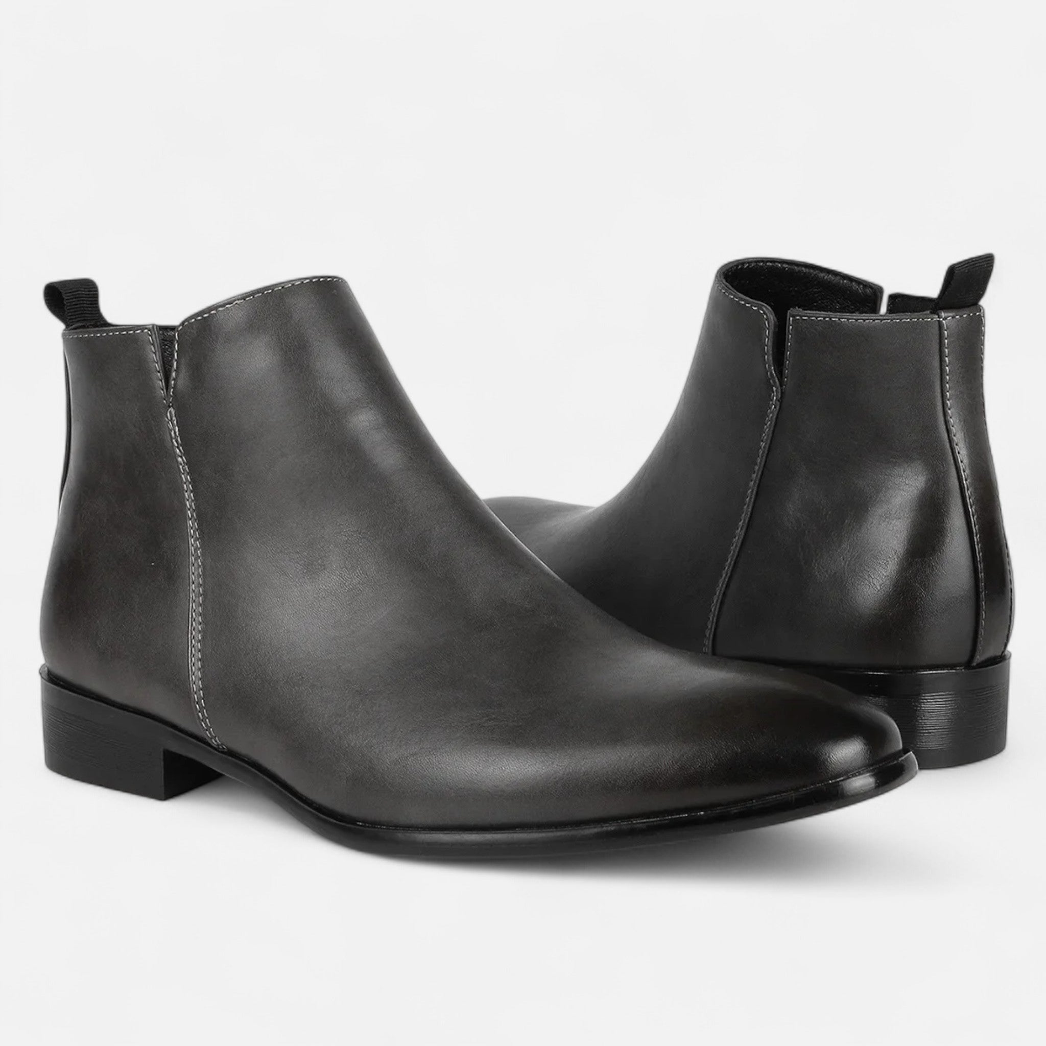 Rauvain | Bottines Chelsea À Bout Carré Pour Homme – Charme Intemporel