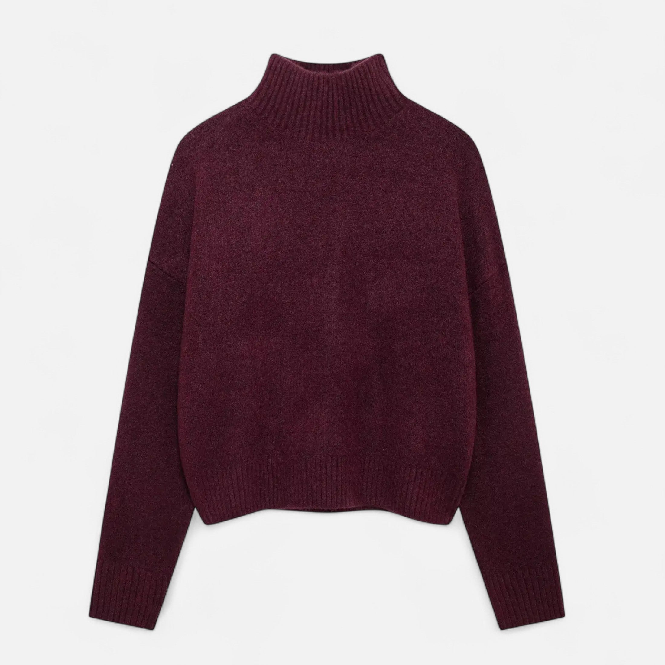 Rauvain | Pull Col Roulé Vintage Pour Femme – Chaleur Hivernale et Élégance Intemporelle