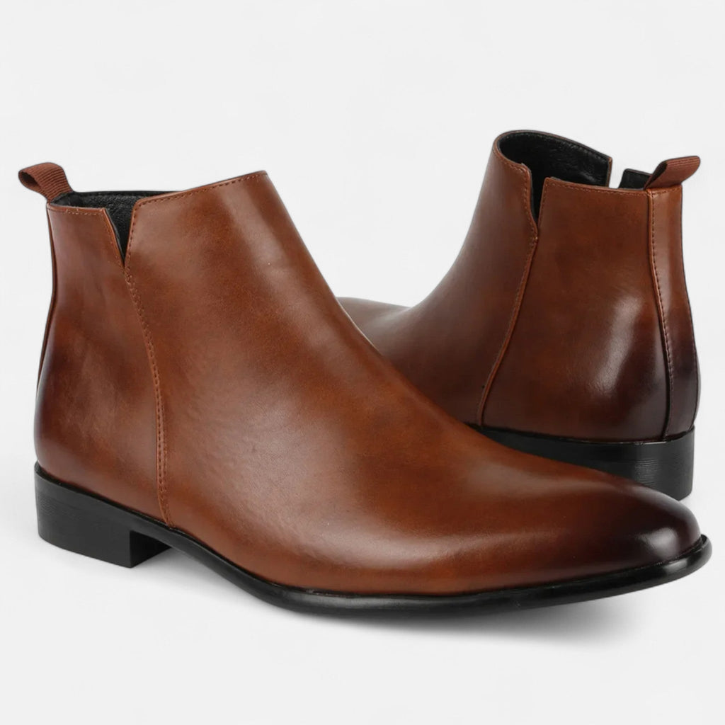 Rauvain | Bottines Chelsea À Bout Carré Pour Homme – Charme Intemporel