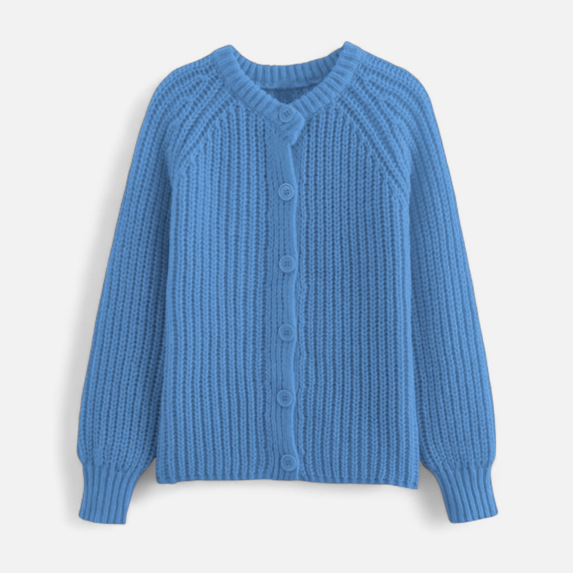 Rauvain | Cardigan En Maille À Col Rond Pour Femme – Grâce Vintage et Élégance