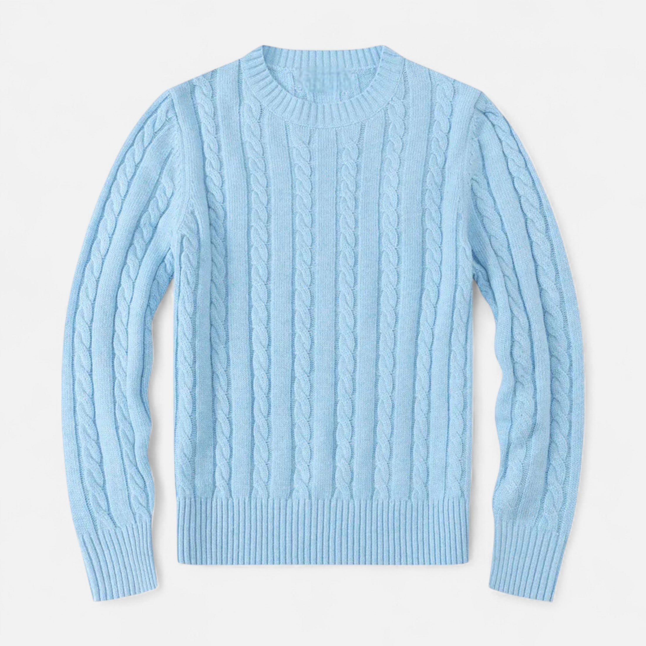 Rauvain | Pull En Coton Mélangé Pour Homme – Style Intemporel À Col Rond
