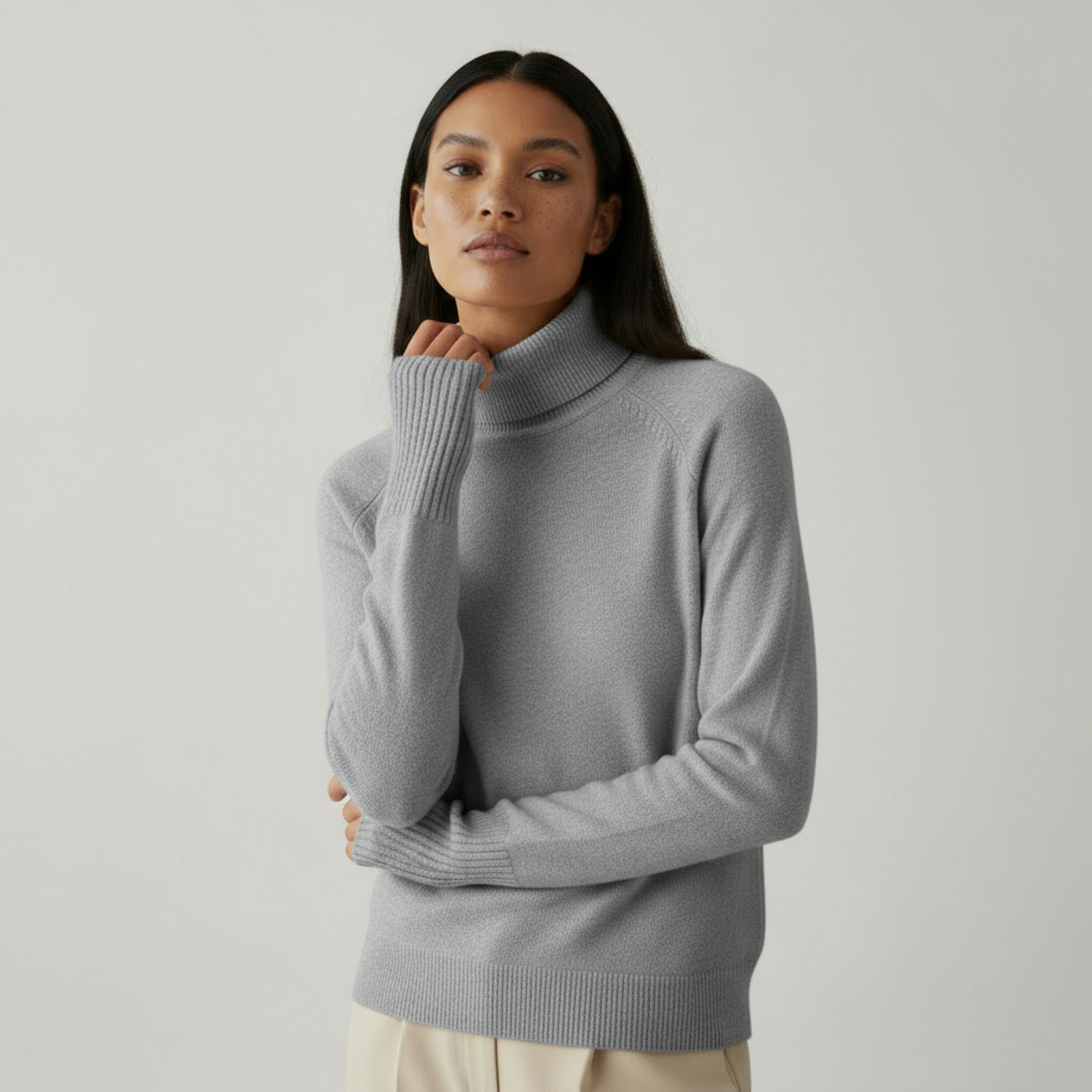 Rauvain | Pull Col Roulé Pour Femme– Élégance Intemporelle et Confort Moderne