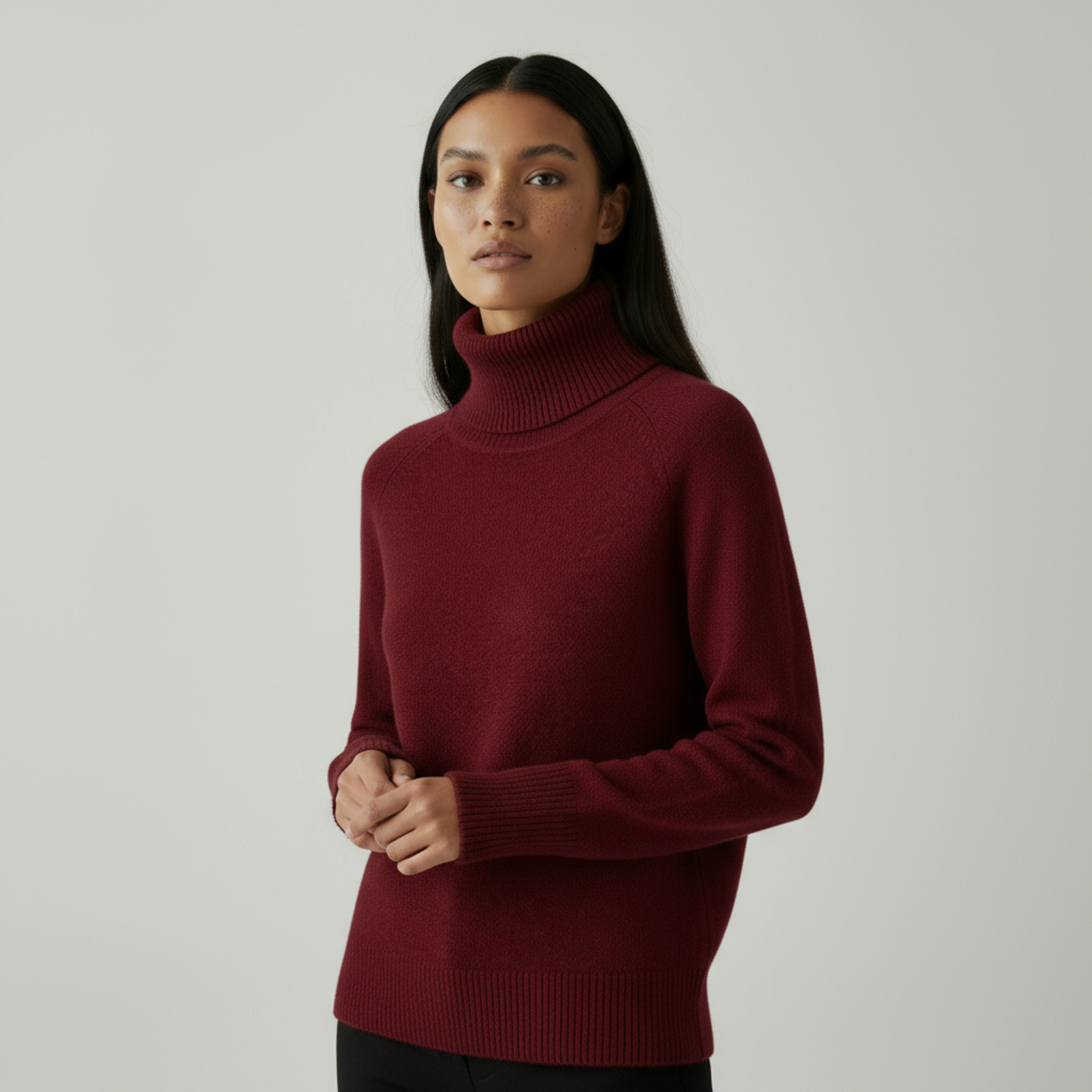 Rauvain | Pull Col Roulé Pour Femme– Élégance Intemporelle et Confort Moderne