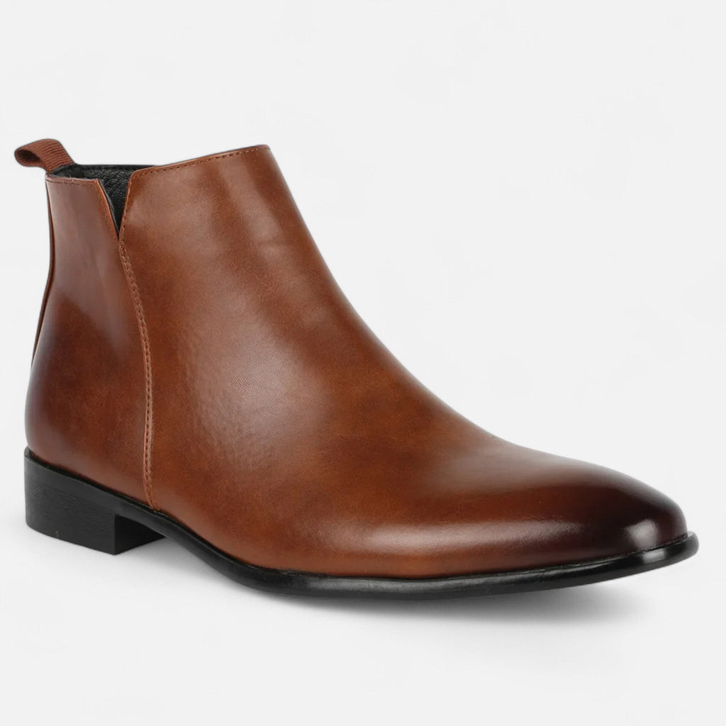 Rauvain | Bottines Chelsea À Bout Carré Pour Homme – Charme Intemporel